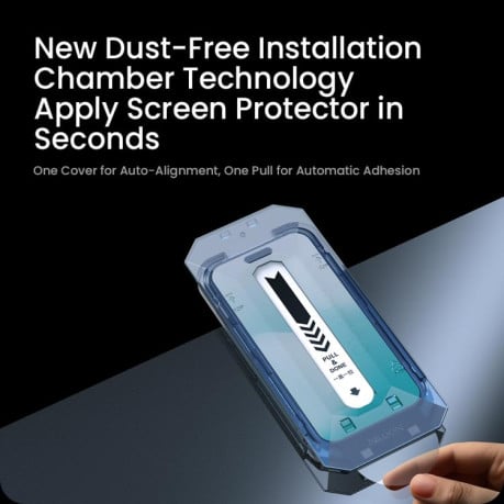 Защитное стекло NILLKIN H+Pro AR Tempered Glass на iPhone Air