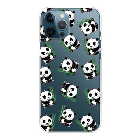 Чехол Painted Pattern для iPhone 13 Pro - Panda