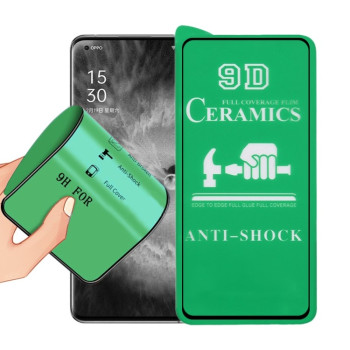 Защитное стекло Ceramic 9D Full Screen Full Glue для OPPO Find X6