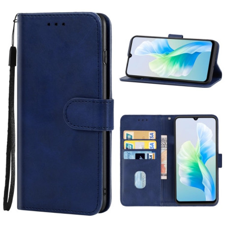 Чехол-книжка EsCase Leather для Vivo V23e - синий