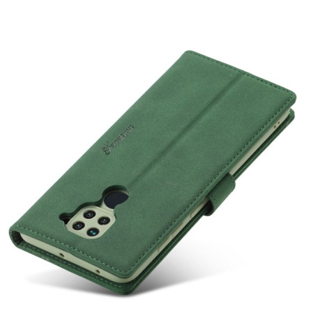 Чехол-книжка Forwenw F1 Series для Xiaomi Redmi 10X / Note 9 - зеленый