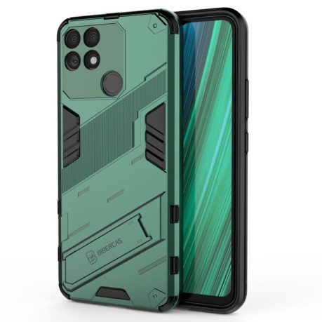 Протиударний чохол Punk Armor для Realme Narzo 50A - зелений