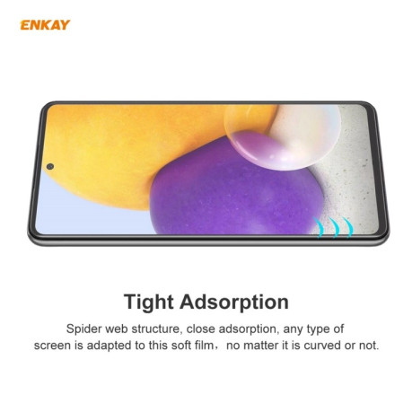3D защитная пленка ENKAY Hat-Prince 0.1mm на Samsung Galaxy A72 - прозрачный