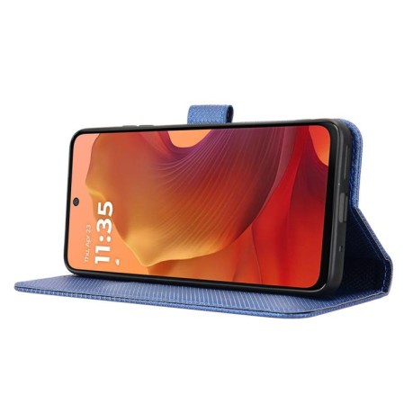 Чохол-книжка Diamond Texture для Motorola Moto G15 4G / G15 Power 4G - синій
