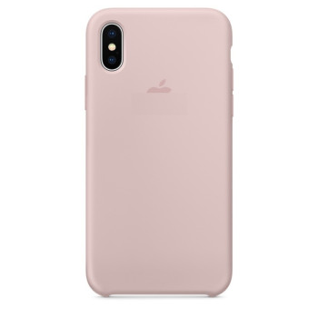 Силиконовый чехол Silicone Case Pink Sand на iPhone Xs Max