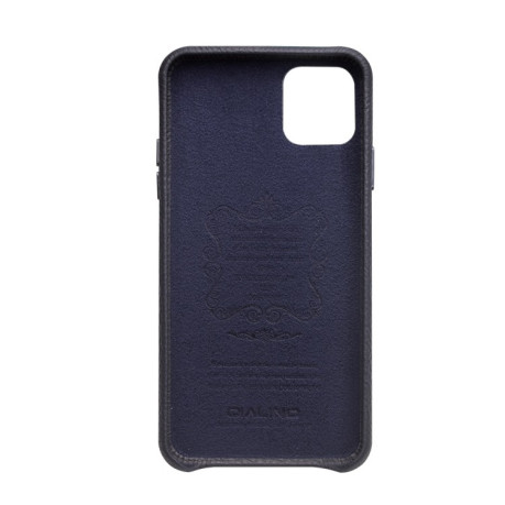 Кожаный чехол QIALINO Top-grain для iPhone 11 - синий