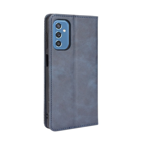 Чохол-книжка Magnetic Buckle Retro Samsung Galaxy M52 5G - синій