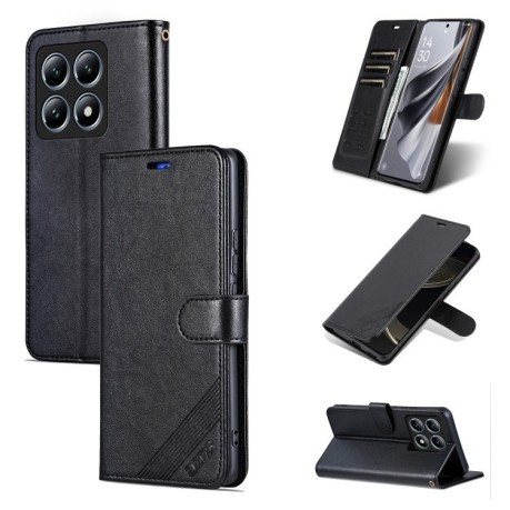 Чохол-книжка AZNS Magnetic Calf на Xiaomi 14T Pro - чорний