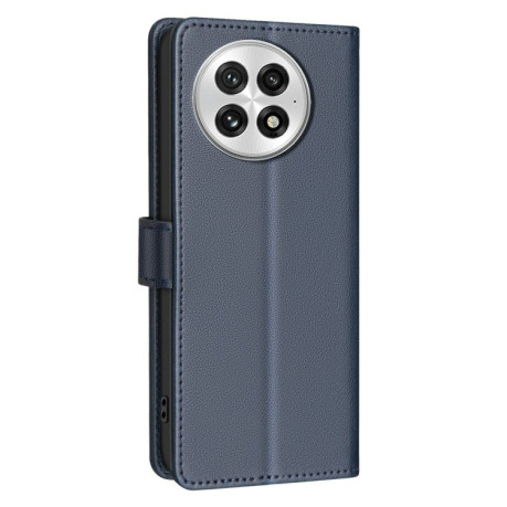 Чохол-книжка Litchi Texture RFID Anti-theft Leather для OnePlus 13 - синій