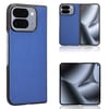 Противоударный чехол EsCase Leather Series для Google Pixel 10 Pro Fold — синий