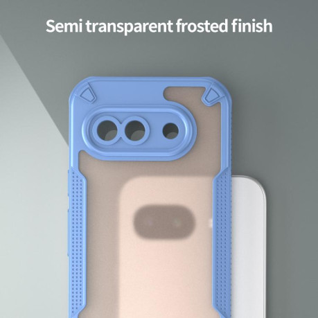 Протиударний чохол Armor Glaze PC Hybrid для Google Pixel 9a - синій