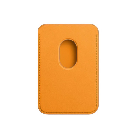 Магнитный чехол-кошелек Holder Magsafing для iPhone 12 mini / iPhone 12 / iPhone 12 Pro / iPhone 12 Pro Max - желтый