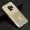 Чохол TOTUDESIGN Samsung Galaxy S9/G960 Texture Hard зі слотом для кредитної картки золотий