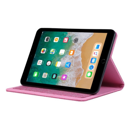 Чохол-книжка Cloth Teature для iPad Mini 4/3/2/1 - рожевий
