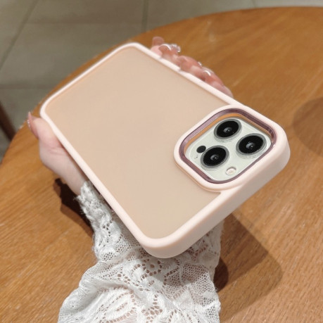Противоударный чехол Shield Skin Feel для iPhone 15 Pro Max - розовый