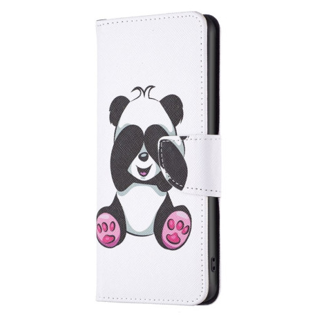 Чохол-книжка Colored Drawing Pattern для Samsung Galaxy S24 Ultra 5G - Panda