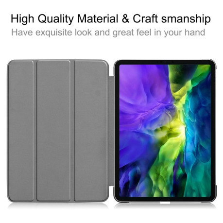 Чехол- книжка Custer Painted для  iPad Air 4 10.9 2020/Pro 11 2021/2020/2018-Color Butterfly