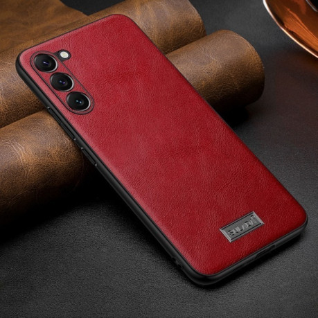 Чехол SULADA Handmade для Samsung Galaxy S25+ 5G - красный