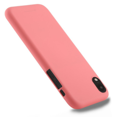 Ударозащитный чехол MERCURY GOOSPERY SOFT FEELING Liquid на iPhone XR- розовый