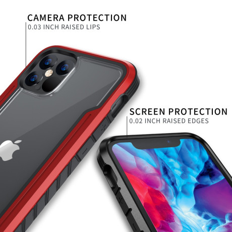 Противоударный чехол X-Fitted  X-FIGHTER  Plus Version для iPhone 12 mini-red