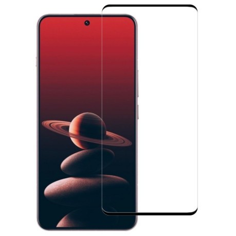 Защитное стекло 9H HD 3D Curved Edge (Full Glue) для OnePlus 13 - черное