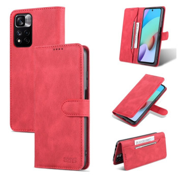 Чехол-книжка AZNS Dream II Skin Feel для Xiaomi Redmi Note 11 Pro 5G (China)/11 Pro+ - красный