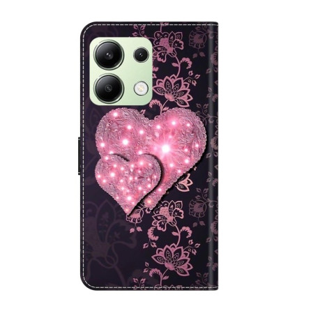 Чохол-книжка Crystal 3D Shockproof Protective Leather для Xiaomi Redmi Note 13 4G - Love