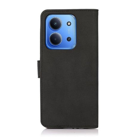 Чехол-книжка KHAZNEH матовая фактура на Xiaomi Redmi 15C 5G / 4G EU 173mm - черный