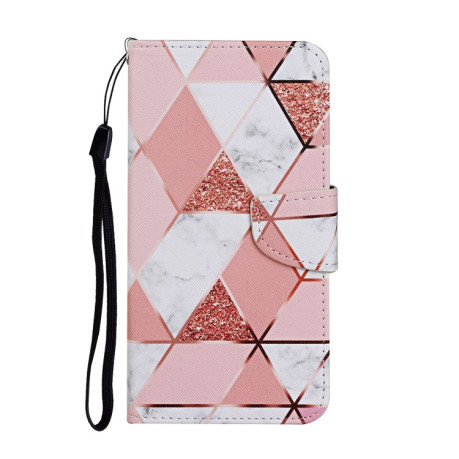 Чохол-книжка Colored Drawing Pattern для Samsung Galaxy S24 FE 5G - Marble