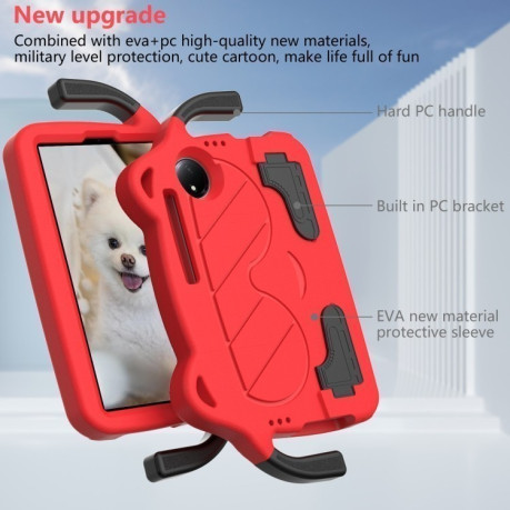 Протиударний чохол Ice Baby EVA Shockproof Hard для Xiaomi Redmi Pad 4G SE 8.7 2024 - Red+Black