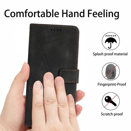 Чехол-книжка Dream Triangle Leather на Infinix Hot 50 4G - черный