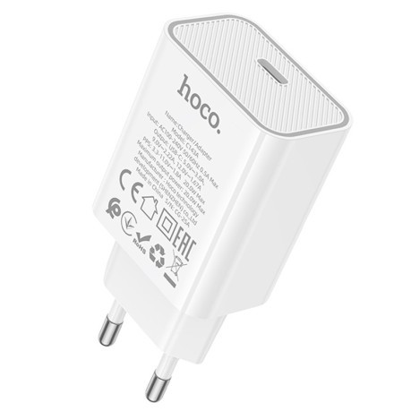 Зарядка Hoco C143A Benefit PD20W (1USB-C) - белая