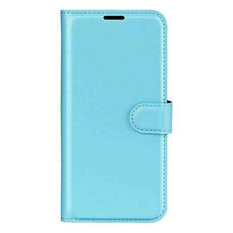 Чохол-книжка Litchi Texture на Samsung Galaxy M52 5G - синій