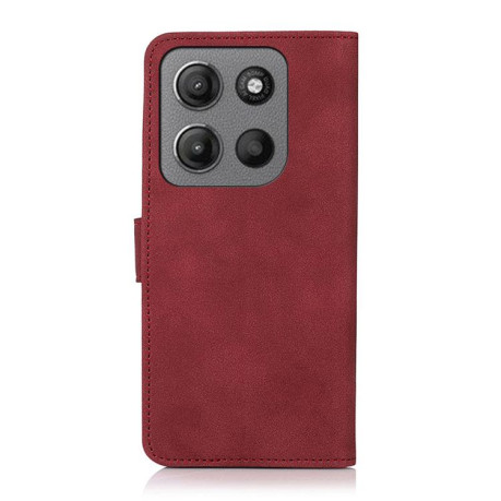 Чохол-книжка KHAZNEH Matte Texture для Motorola Moto G15 4G/G05 - червоний