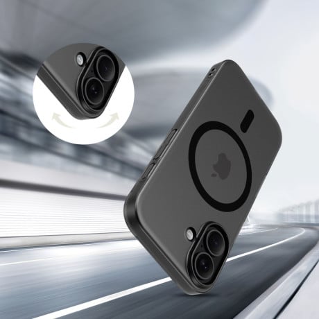 Чохол Tech-Protect MagSlim MagSafe на iPhone 17 - Matte Black