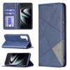 Чехол-книжка Rhombus Texture для Samsung Galaxy S22 Plus 5G - синий
