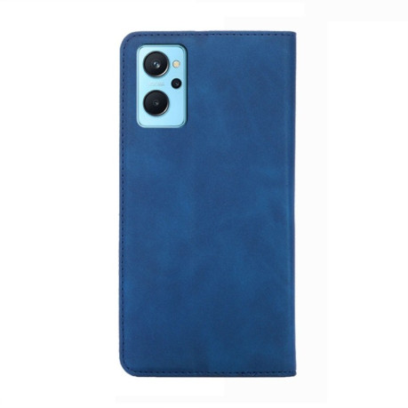 Чехол-книжка Retro Skin Feel Business Magnetic на Realme 9i - синий