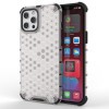 Чохол протиударний Honeycomb на iPhone 13 Pro Max - білий