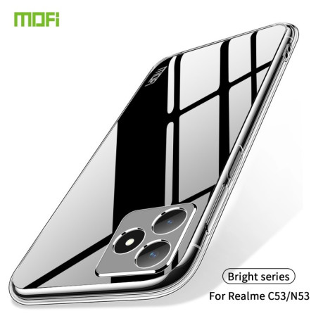 Ультратонкий чехол MOFI Ming Series для Realme C53/C51 / Narzo N53 - прозрачный
