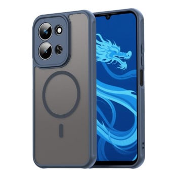 Чохол Fan Dun Series гібрид Frosted з Magsafe на Xiaomi Redmi 15C 5G / 4G EU 173mm - синій