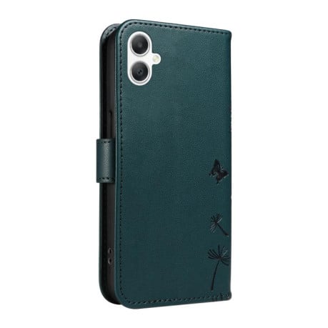 Чехол-книжка Dandelion Embossed Pattern Flip Leather на Samsung Galaxy A07 5G - синий