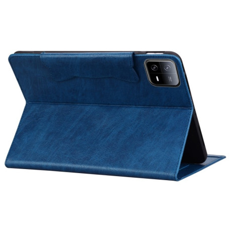 Чохол-книжка Cat Buckle Leather на Xiaomi Pad 7/7 Pro - синій