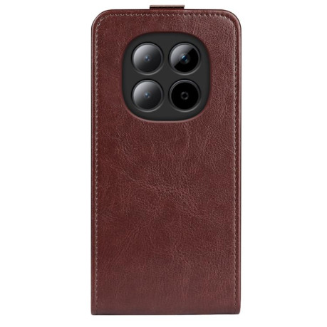 Фліп-чохол R64 Texture Single на Xiaomi Redmi Note 15 4G / 5G /Poco M8 164mm — коричневий