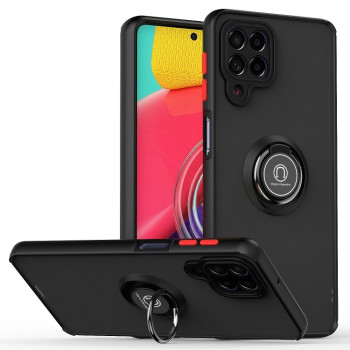 Протиударний чохол Q Shadow 1 Series для Samsung Galaxy M53 - чорно-червоний