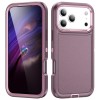 Двосторонний противоударный чехол Life Waterproof Rugged для iPhone 18 Pro Max/17 Pro Max - розовый
