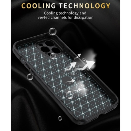 Противоударный чехол Litchi Texture Sliding для  iPhone 14 Pro - светло-фиолетовый