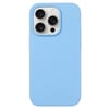 Силиконовый чехол Solid Color Liquid на  iPhone 16 Pro - голубой