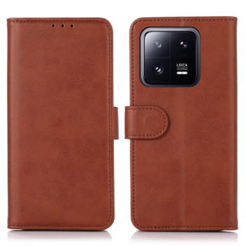 Чохол-книжка Cow Texture Leather для Xiaomi 13 Pro - коричневий