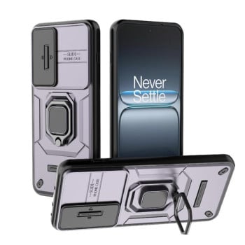 Протиударний чохол Sliding Camshield на OnePlus Ace 5 Ultra / Nord 5 - фіолетовий