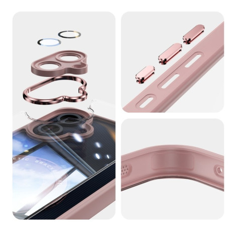Протиударний чохол MagSafe Acrylic Hybrid  для Samsung Galaxy A06 4G - рожевий